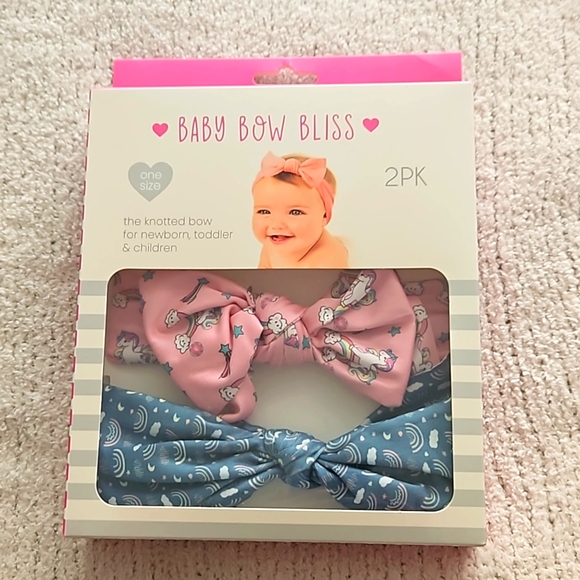 Other - ♥️♥️♥️ Baby Bow Bliss - 2 pk